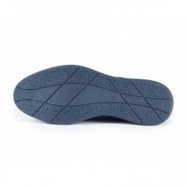 Scarpa modello Marechiaro- Camoscio Blu- vista suola