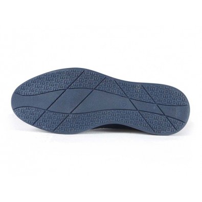 Scarpa modello Bagnoli- Vitello Blu- vista suola